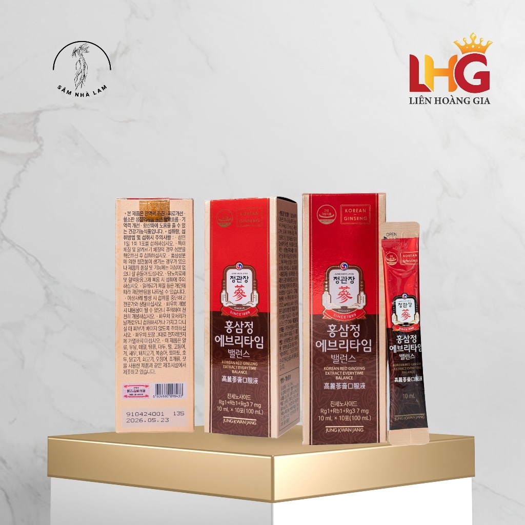 [KGC Jung Kwan Jang] Tinh Chất Hồng Sâm Pha Sẵn EveryTime Balance