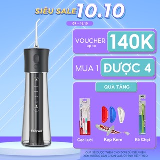 Máy tăm nước cầm tay Fairywill F30 phiên bản 2025. Tặng túi đựng máy chính hãng và củ sạc nguồn thấp