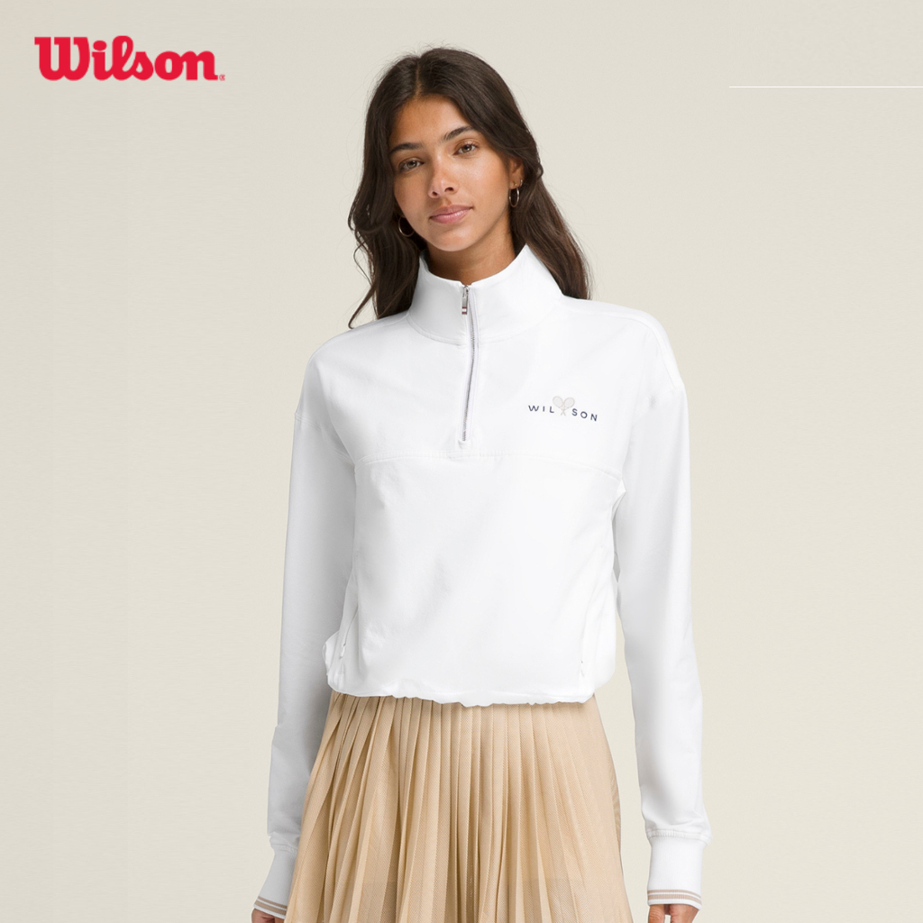 Wilson Davenport Woven Pop Over Áo Khoác Thể Thao Nữ WW00210331