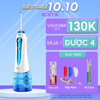 Tăm nước cầm tay H2ofloss HF-9P 2025. Dụng cụ vệ sinh răng miệng hoàn hảo