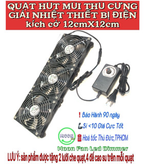Bộ Quạt 12cm tản nhiệt wifi router,thiết bị điện tử,hút mùi cho mèo chó,vật nuôi,thú cưng