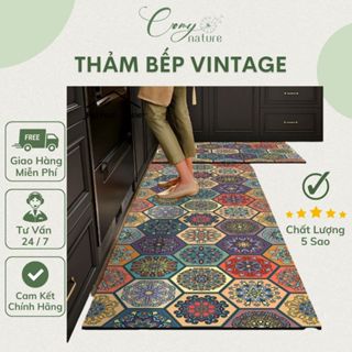 Thảm Sàn Cao Cấp Chống Trơn Trượt 3 Lớp Siêu Thấm Hút Mặt Nỉ Mềm Đế Cao Su Chắc Chắn