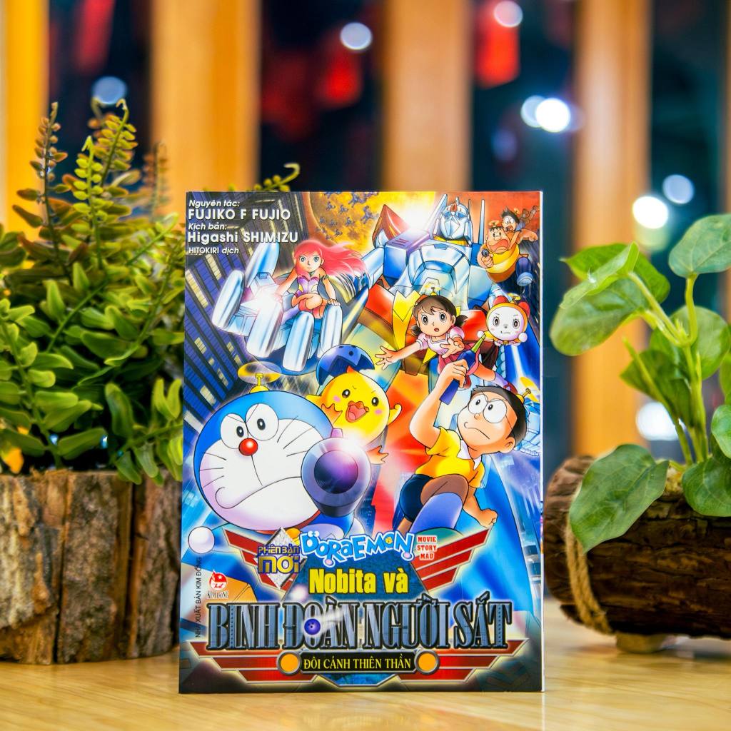 Truyện tranh Doraemon Movie Story màu - Nobita và binh đoàn người sắt: Đôi cánh thiên thần (Chang Book)