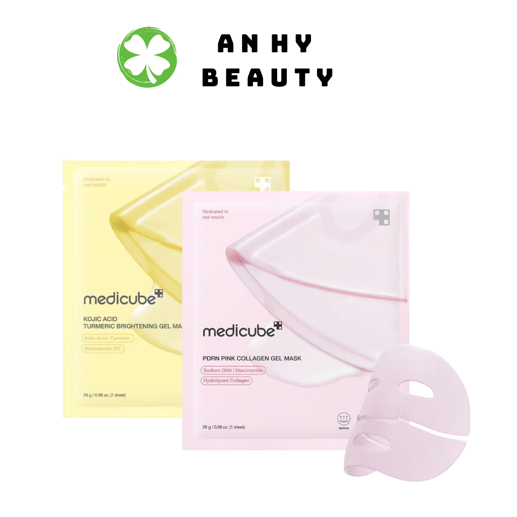 Mặt Nạ Thạch MEDICUBE PDRN Pink Collagen/ Kojic Acid Turmeric Brightening Gel Mask