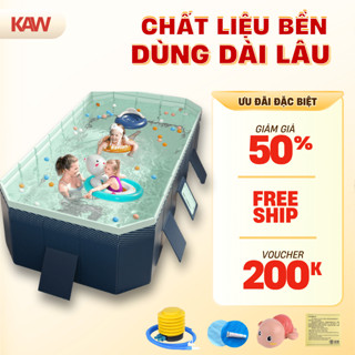 Bể Bơi Gấp Gọn Cho Bé, bể bơi không cần bơm hơi gấp gọn tiết kiệm diện tích