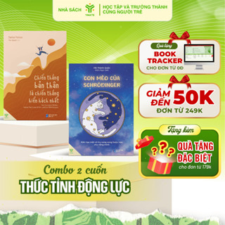   Combo 2 Cuốn Thức Tỉnh Động Lực  Con Mèo Của Schrodinger + Chiến Thắng Bản Thân Là Chiến Thắng Hiển Hách Nhất - YMATE 