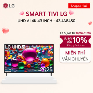43UA8450PSA - Smart TV LG 43 Inch UHD AI UA8450 4K 2025