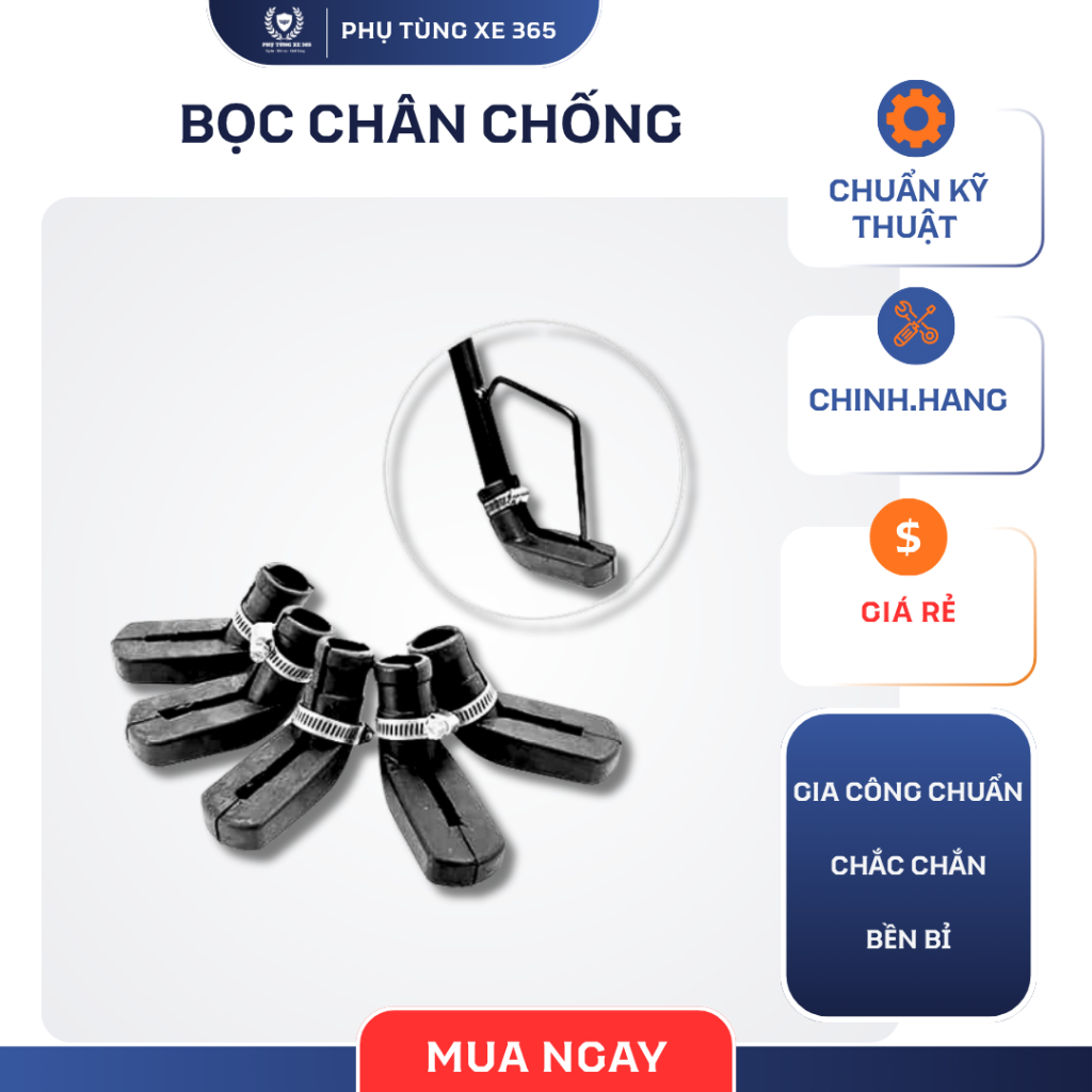 bọc chân chống nghiêng