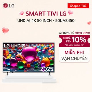 50UA8450PSA - Smart TV LG 50 Inch UHD AI UA8450 4K 2025