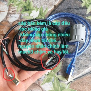 Mạch Mach3 USB 5 Trục V3.25 Chế Máy CNC (tặng cáp tốt)