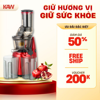 Máy ép chậm trái cây Hoa Quả KAW Công Suất mạnh 250W Công nghệ ép lạnh giữ nguyên dưỡng chất Vitamin