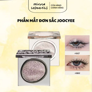   Joocyee  Bảng Phấn Mắt Đơn JOOCYEE Đa Dạng Đơn Sắc Dễ Tán Lâu Trôi Mịn Nhũ Sáng Bóng Tiệp Da Mỏng Nhẹ Bền Màu1.1g 
