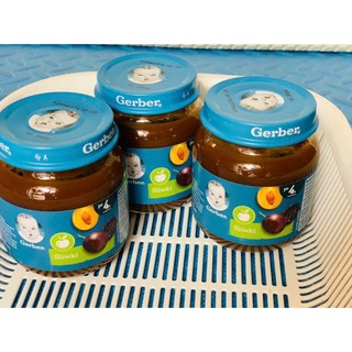 [HSD 2026] Mận đen nghiền Gerber cho bé từ 4 tháng