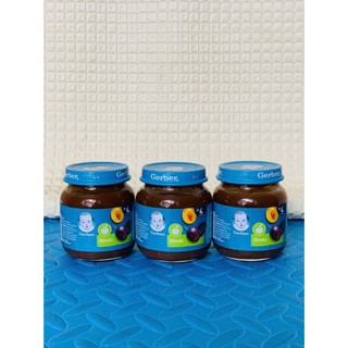 [HSD 2026] Mận đen nghiền Gerber cho bé từ 4 tháng
