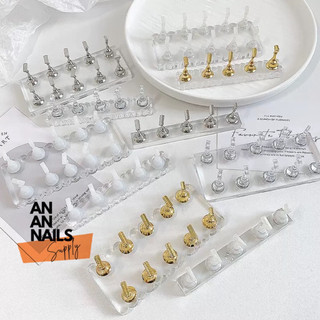  Đế nam châm gắng móng làm nail box  đế kê móng sơn vẽ làm nail mẫu 