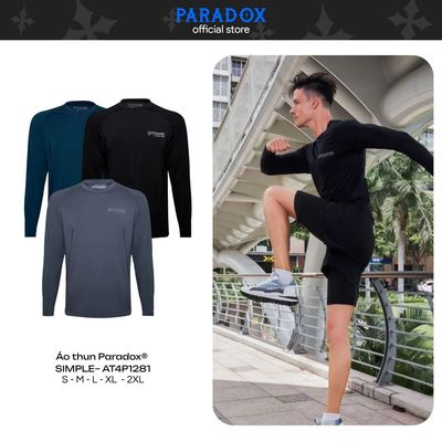 Áo thun SIMPLE LONG SLEEVE Poly PARADOX AT4P1281
