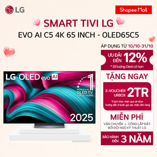 OLED65C5PSA - TV thông minh LG 65 Inch OLED evo AI C5 4K