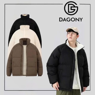  Áo Khoác Phao Nam Fom Rộng Lót Lông Cổ Đứng Dày Ấm Áp Cực Đẹp  Dagony  Phong Cách Thời Trang 