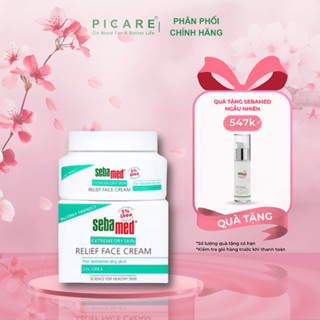 Kem dưỡng ẩm dành cho da khô, nhạy cảm Sebamed Extreme Dry Skin Relief Face Cream 5% Urea 50ml