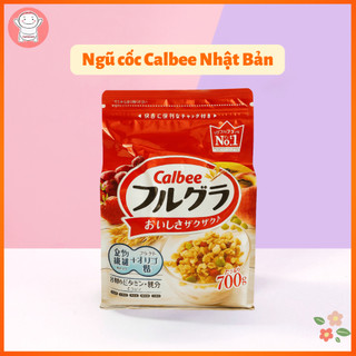 Ngũ cốc CALBEE Nhật 700G Túi Đỏ và Túi Trắng (date 08/2026)