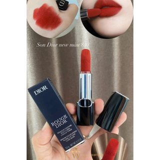  Son Dior Rouge 840  Son Rouge Velvet Rayonnate màu đỏ gạch Nắp Hút 