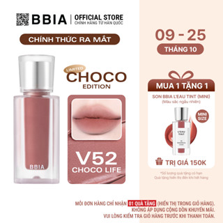 [MUA 1 TẶNG 1] Son kem nhung thuần chay, nhẹ môi BBIA Last Velvet Tint Re-new Version 5g