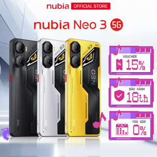 Điện thoại Gaming Nubia Neo 3 5G 20(8+12)GB I 256GB I 6.8" 120hz I Chip T8300 I Pin 6000mAh