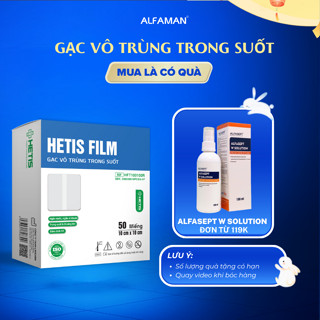 Hộp 25 Hoặc 50 Miếng Dán Rốn Cho Trẻ Tắm HETIS FILM PAD Giúp Bảo Vệ Vết Thương bảo vệ chống thấm nước