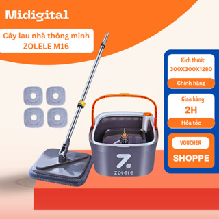 Cây lau nhà M16 tự tách nước bẩn thông minh