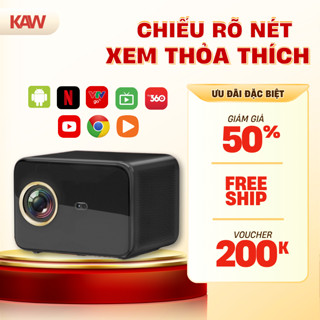 Máy Chiếu Mini KAW KP960 Hỗ Trợ Độ Phân Giải 4K Sắc Nét Phiên Bản Mới