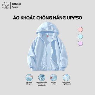  Áo khoác chống nắng cho bé trai bé gái PATT MOM khoác thông hơi cản UV 98% UPF50+ cho trẻ em từ 3-16 tuổi 