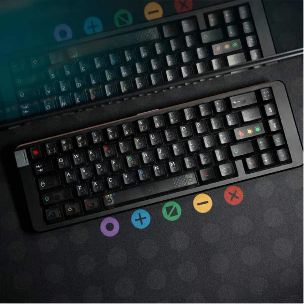 Keycap Aifei RetroDarkLights – Bộ keycap sương mờ  chất liệu ABS | Xuyên led | Profile Cherry | Keyboard Studio