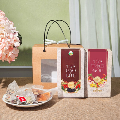 Set quà trung thu thảo mộc đông trùng hạ thảo thương hiệu Mộc Hương Sơn