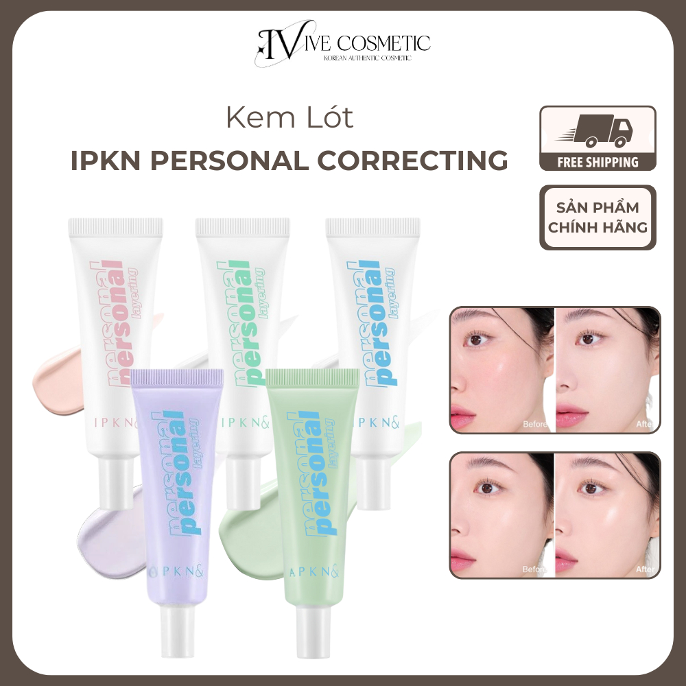Kem Lót Mịn Da Daiso IPKN Personal Correcting Base/Moisture Primer 25ml