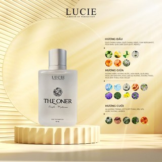  Nước hoa nam LUCIE The Oner 100ml dạng xịt hương nước hoa độc đáo cuốn hút lưu hương dài lâu 