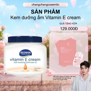 Kem Dưỡng Ẩm Redwin Vitamin E Cream 300g Úc , Giúp Dưỡng Da Mặt Và Body Hết Khô, Nứt Nẻ , Mềm Mịn