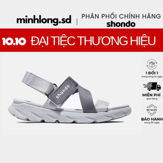 Giày Sandals SHONDO F6 Sport -  Ombre Xám/Xanh