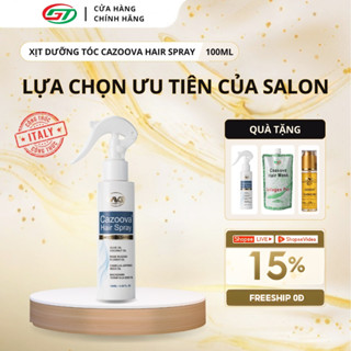 Xịt dưỡng tóc mềm mượt dành cho tóc khô rối hư tổn hương nước hoa Cazoova Hair Spray 100ml (HG)