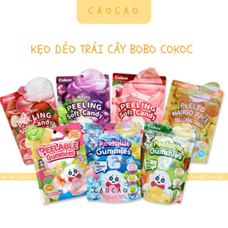 Combo 10 gói kẹo dẻo trái cây Bobo Cokoc có thú - Cào Cào Foods
