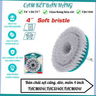 Bàn chải sợi cứng, dẻo, mềm 4 inch Total TACM1041,TACS1401,TACM1041, TACM1360