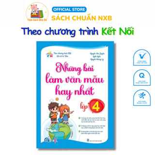 Sách - Những Bài Làm Văn Mẫu Hay Nhất Lớp 4 - Kết nối tri thức với cuộc sống (1 cuốn)