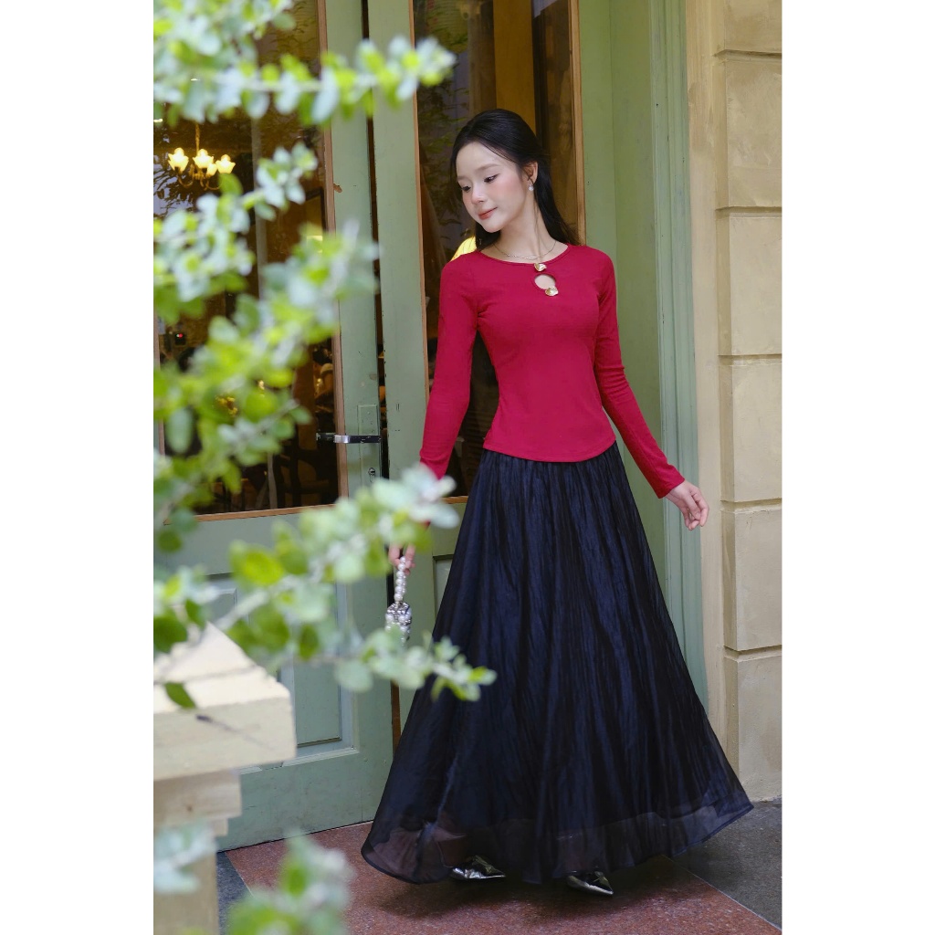 Chân Váy Voan Tơ Dáng Dài May 3 Lớp – Thanh Lịch, Nữ Tính, Tôn Dáng MioLady | BigBuy360 - bigbuy360.vn