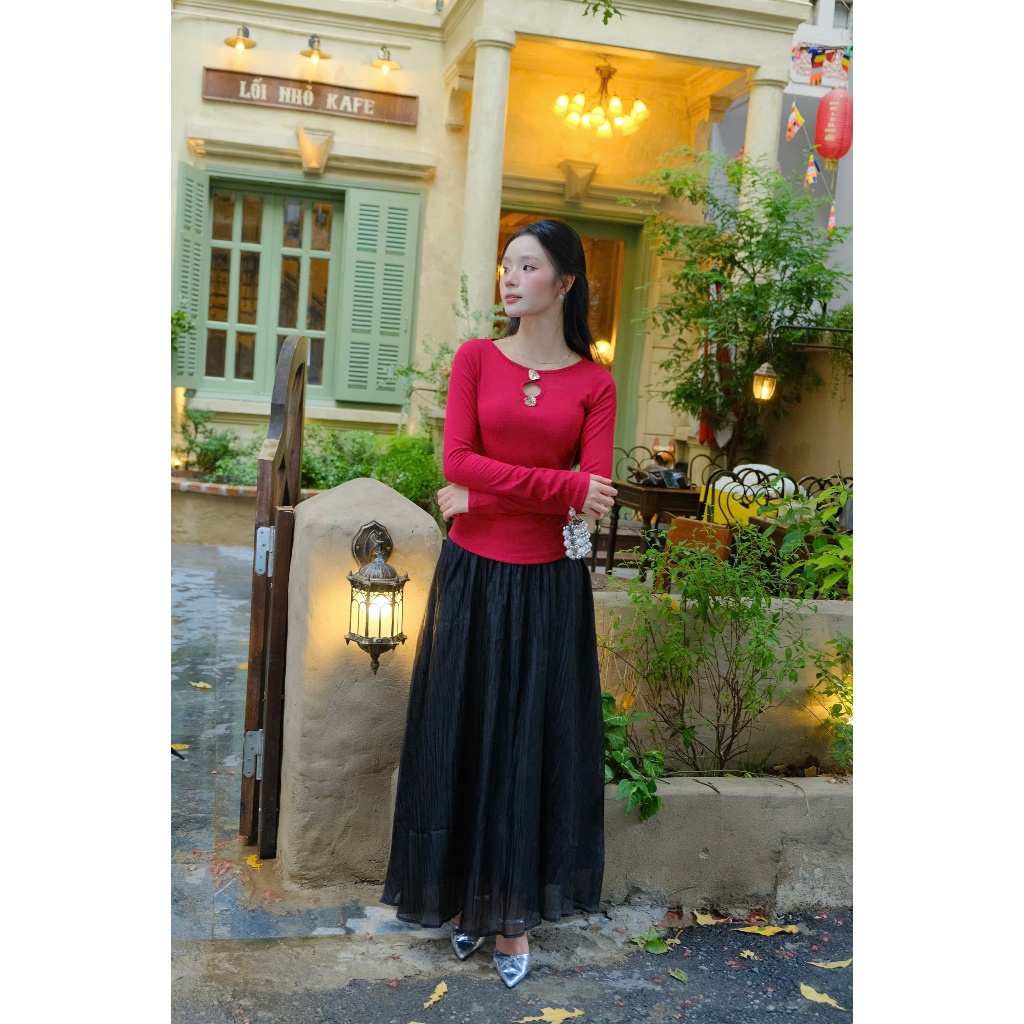 Chân Váy Voan Tơ Dáng Dài May 3 Lớp – Thanh Lịch, Nữ Tính, Tôn Dáng MioLady | BigBuy360 - bigbuy360.vn