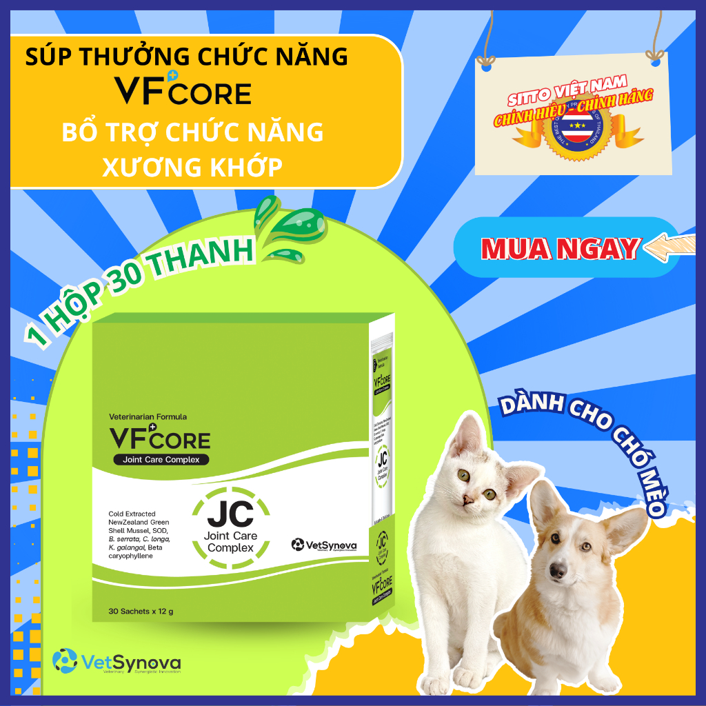 Súp thưởng chức năng VF+Core JC 1 hộp (12gx30)