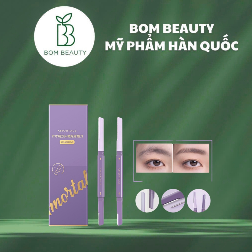(nhập khẩu) Sét 2 dao cạo Amortals