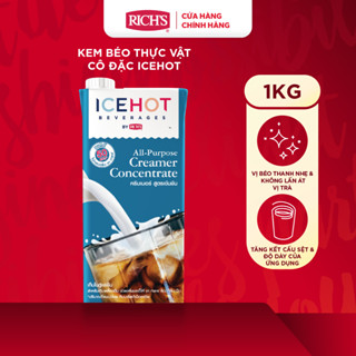 Kem Béo Thực Vật Cô Đặc IceHot Hộp 1Kg