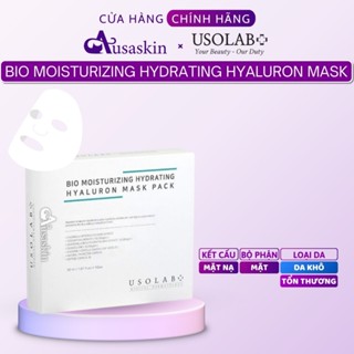 Hộp Mặt Nạ Cấp Ẩm USOLAB Hyaluronic Acid Exosome 30ml - Bio Moisturizing Hydrating Hyaluron Mask Pack