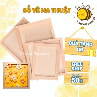  Khung Tranh Gỗ Làm Đất Sét Khung Ảnh Handmade Trang Trí Decor Không Gian Nghệ Thuật - Beeart 