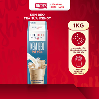 Kem Béo Trà Sữa ICEHOT Hộp 1Kg