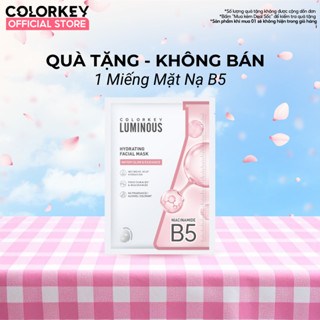 [QUÀ TẶNG - KHÔNG BÁN] Một Miếng Mặt Nạ Giấy Màu Hồng COLORKEY LUMINOUS Vitamin B5 25ml